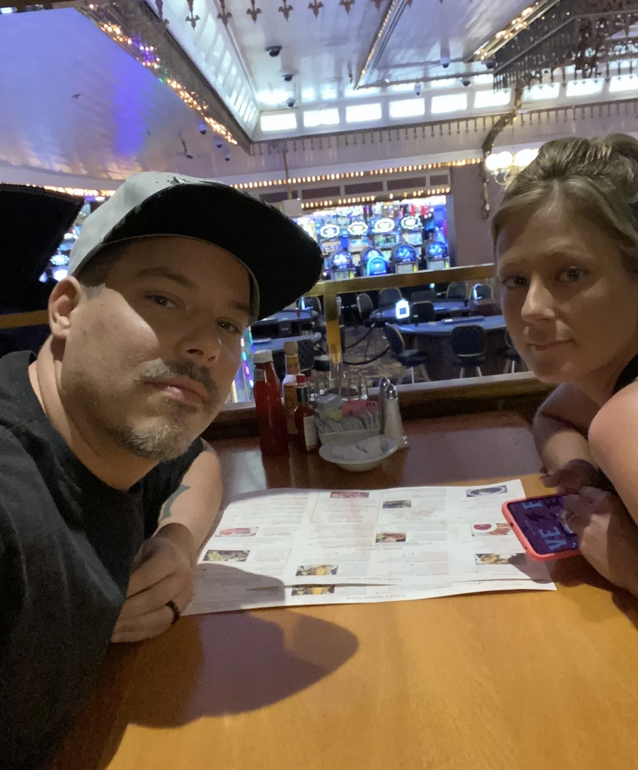 Double Down Mac and Nikki together at Four Queens Casino in downtown Las Vegas.
