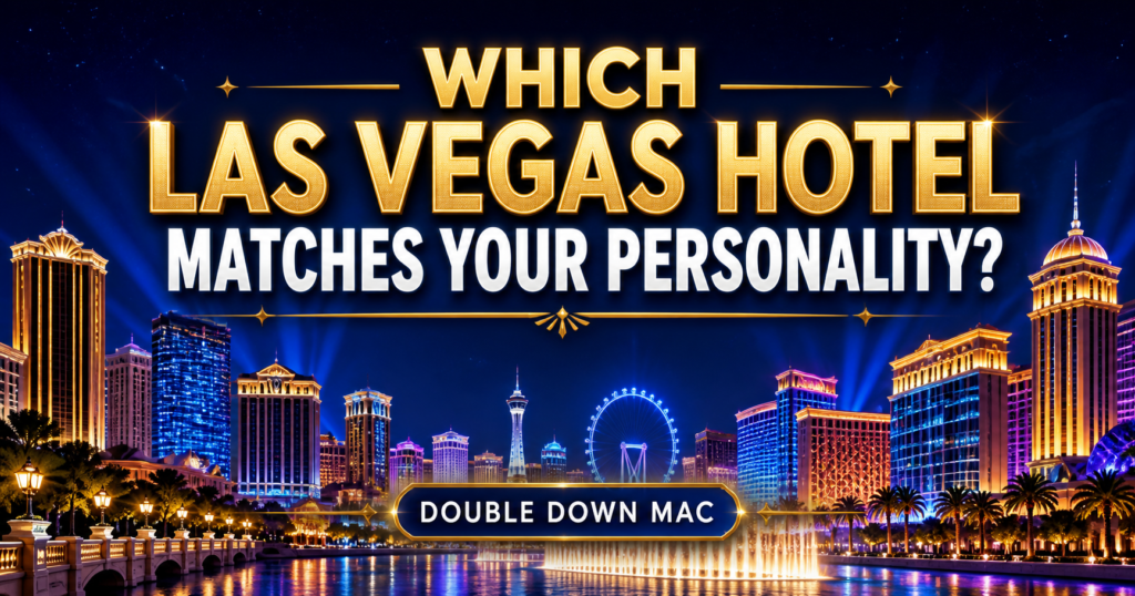 Which Las Vegas hotel matches your personality? Double Down Mac quiz