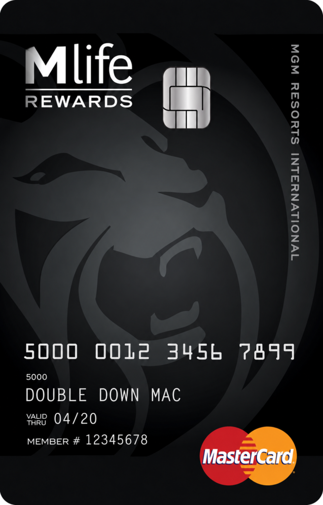 MGM Rewards Mastercard used to earn MGM Rewards benefits and Pearl status
