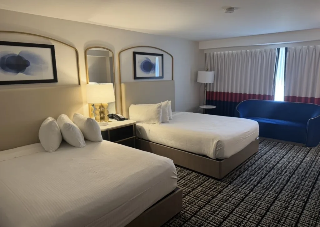 Two-bed room in the Versailles Tower at Paris Las Vegas